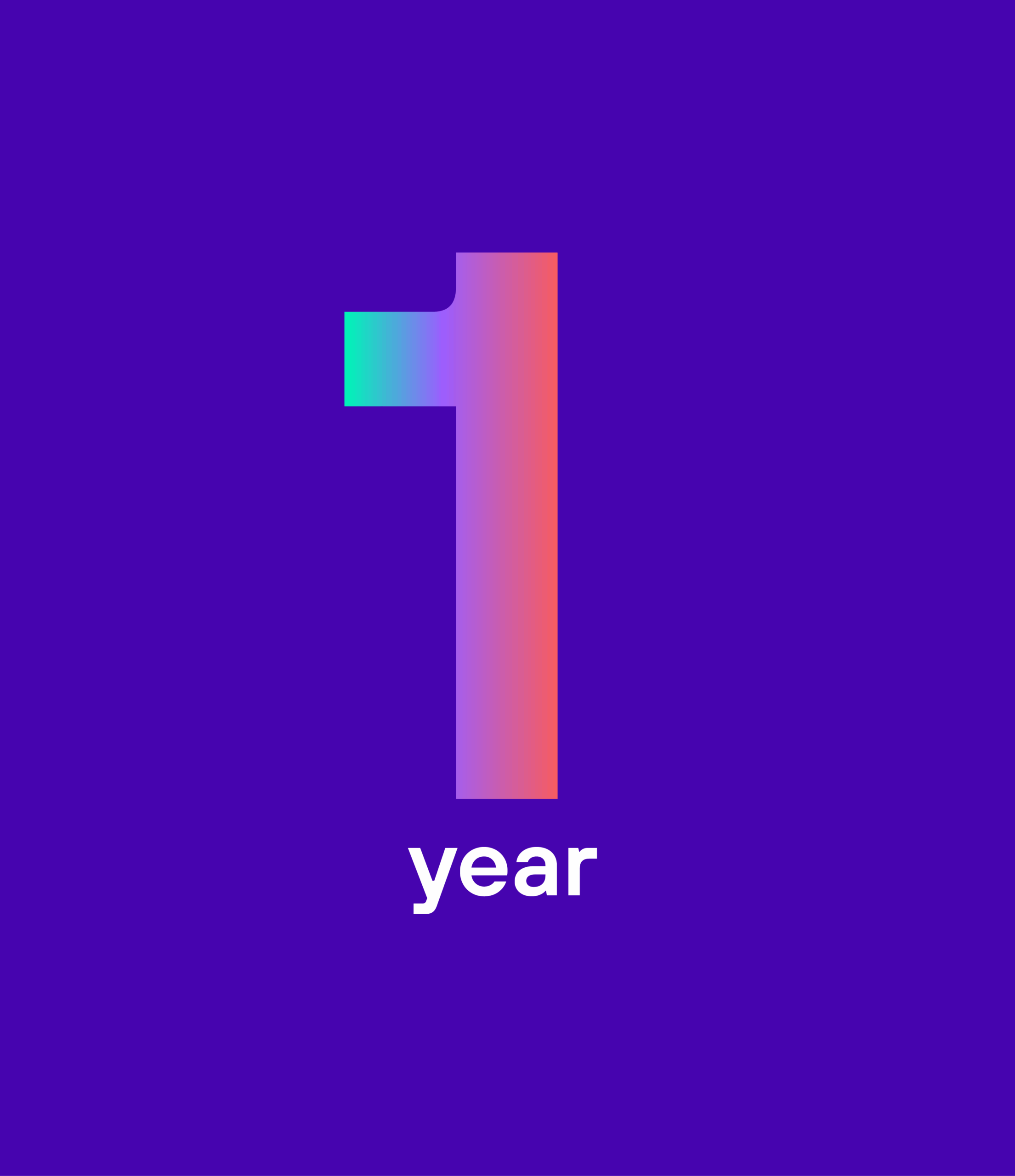 1 year deposit