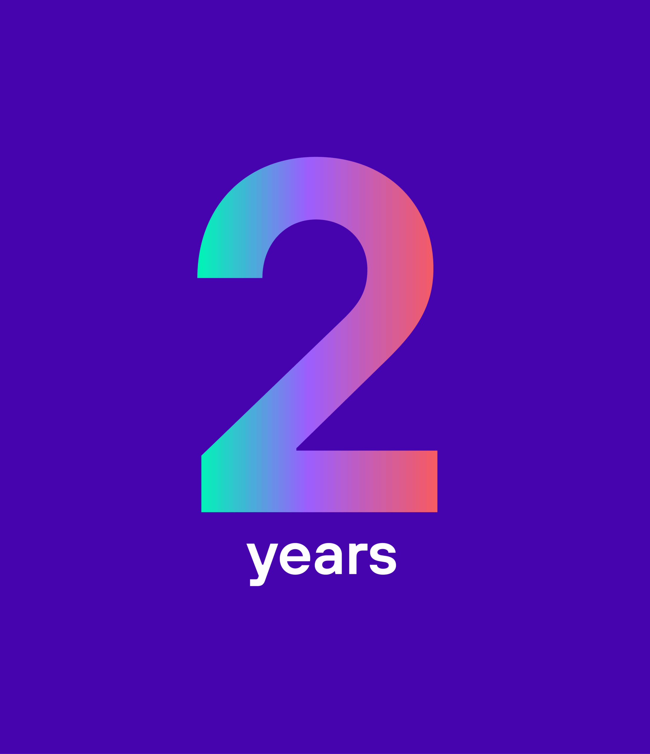 2 year deposit