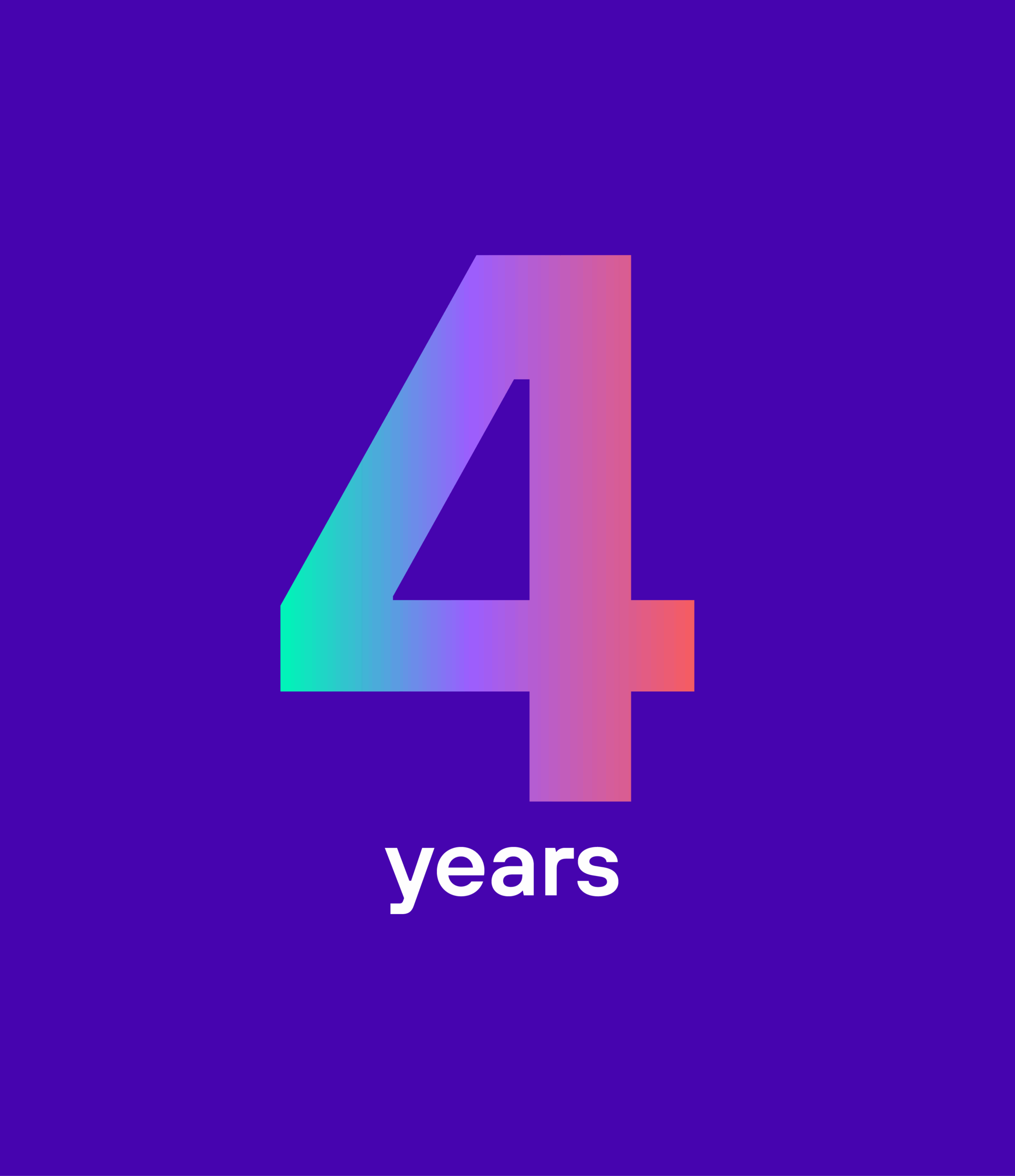 4 year deposit